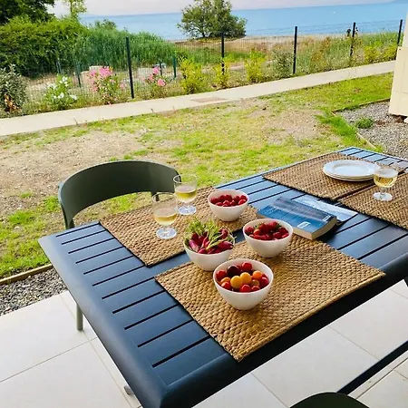 Charming, Very Cosy Ground Floor With Direct Access To The Beautiful Of Bravone , In Linguizitta Corsica * Linguizzetta
